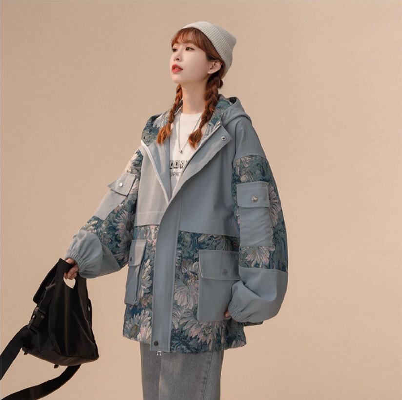 絶対欲しい 今季マストバイ ファッション カジュアル ルーズ ブルゾン<ins-6546>