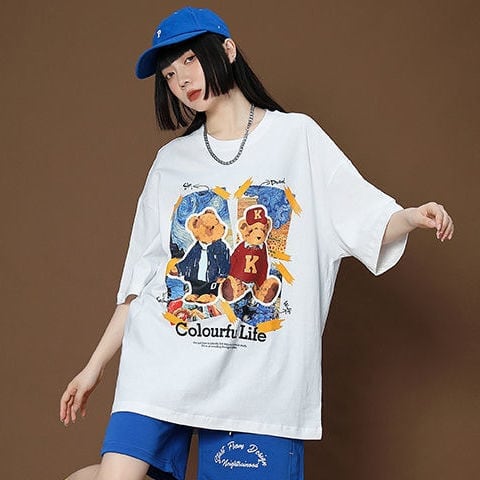 上質 シンプル カジュアル半袖Tシャツⅹパンツセット<ins-8068>