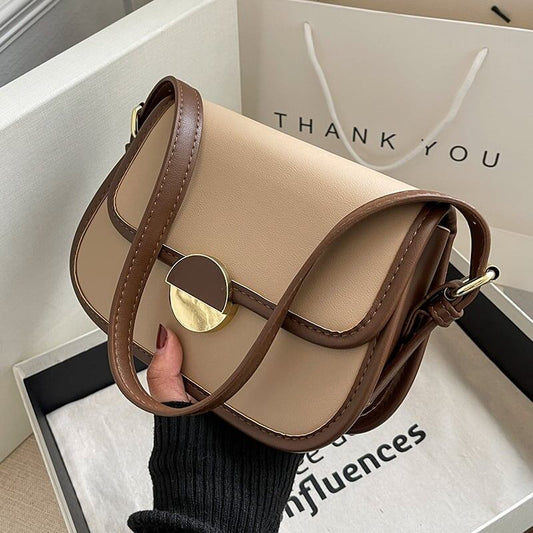 スタイリッシュ 一目惚れ 無地 3色選択可 メッセンジャーバッグ ショルダーバッグ<ins-2674>