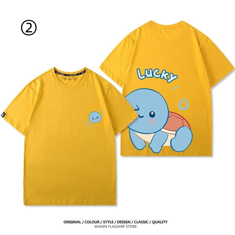 早い者勝ち 着回し力抜群 おすすめ プリントロゴ 半袖 Tシャツ-A2486