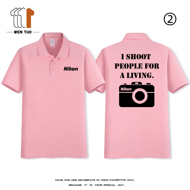 主役級 着回し力抜群 おすすめ プリントロゴ 半袖 Tシャツ-A2495