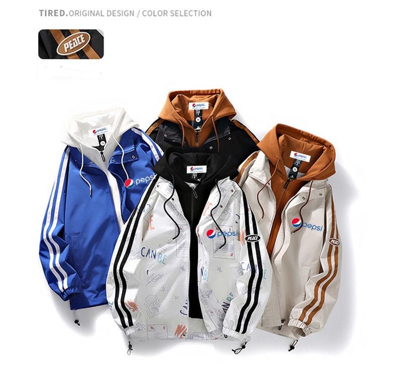 PEPSI秋冬合わせやすいパーカー 全2色<A290>
