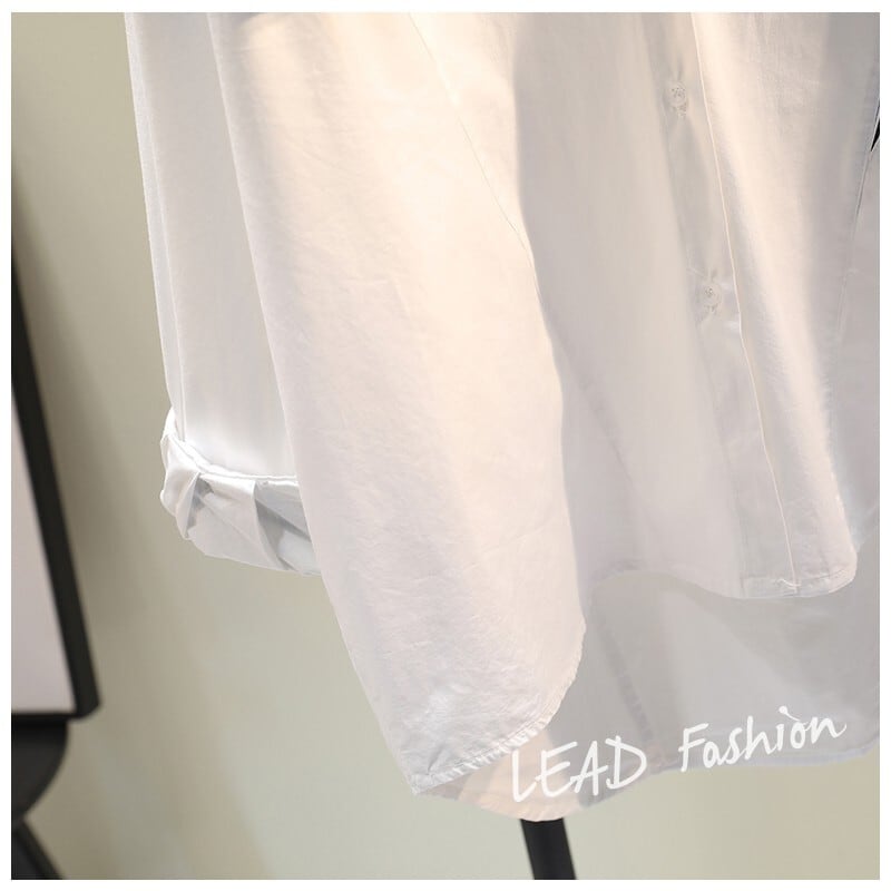 絶対欲しい ファッション シンプル ブラウスins-6395