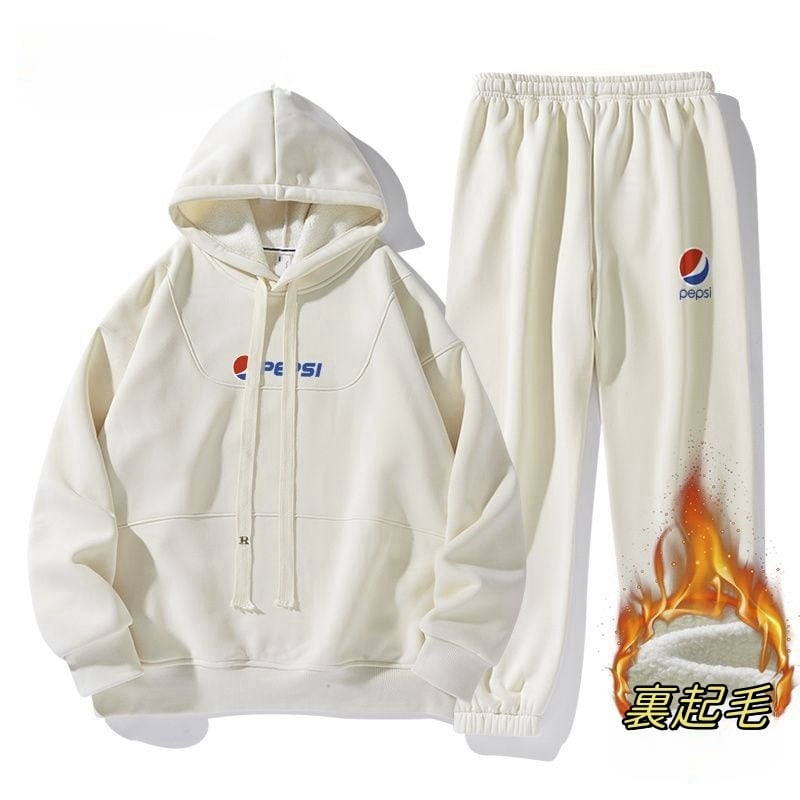 【裏起毛】絶対欲しい カジュアル  ファッション 上質 パーカー+パンツins-5845