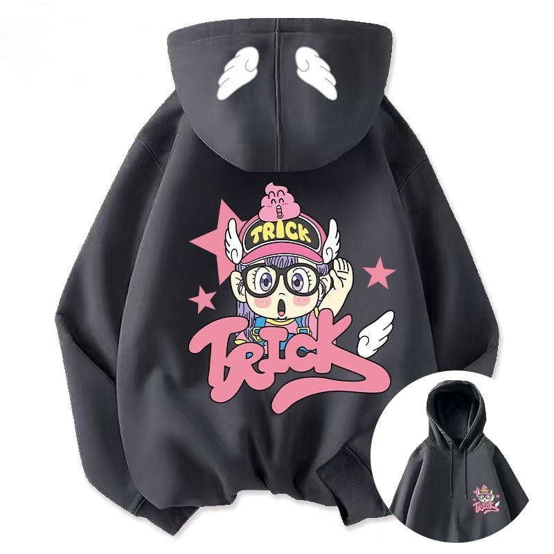 【裏起毛】おすすめ カジュアル キュート 個性派 パーカーins-6321