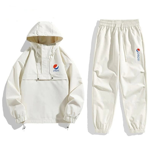 売り切れ必至 セットアップ パーカー+パンツ ブラック/ホワイト/カーキA291