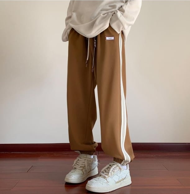 絶対欲しい 個性派 ファッション スウェットパンツ男女兼用 ins-6207