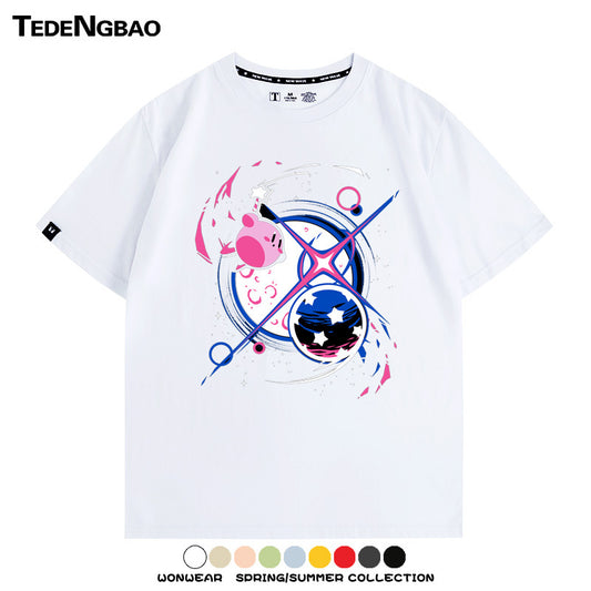 スウィート 売れ筋   おすすめ プリントロゴ 半袖 Tシャツ-A2616