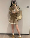主役級  今季マストバイ ファッション 個性派 半袖Ｔシャツⅹパンツセット<ins-6533>