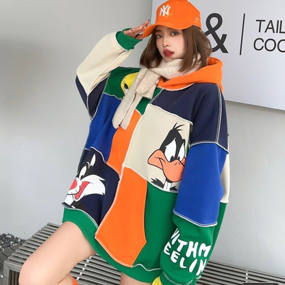 【ランキングNO.5】3回あと払い可能です！超人気  ファッション ルーズスウェットE-5622