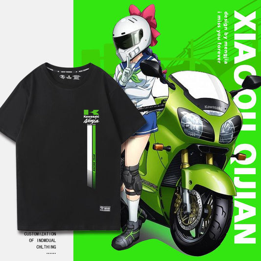 話題沸騰中 カジュアル プリント 半袖Tシャツ-A809