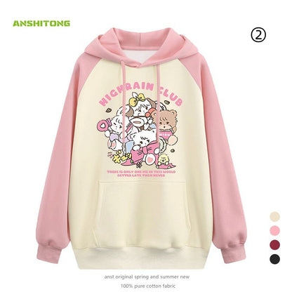 今季も大流行マルチカラーパーカー-A1540