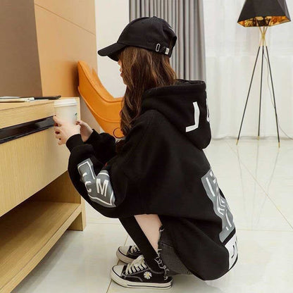 【人気急上昇中！】新作韓国系大人気  裏起毛 パーカーE-1352