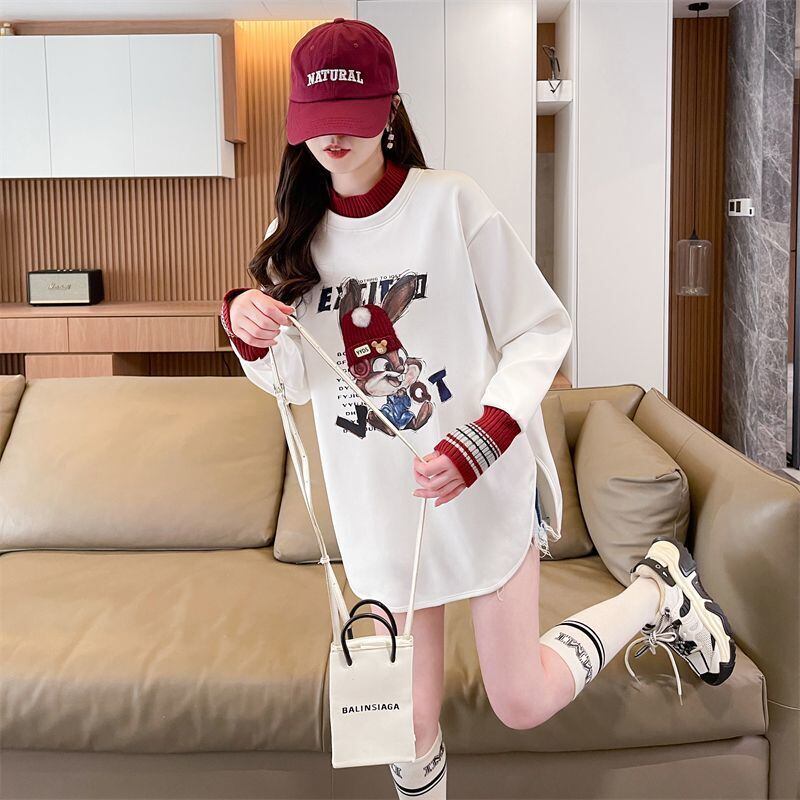 絶対欲しい 着心地良い デザイン カジュアル スウェットE-10813