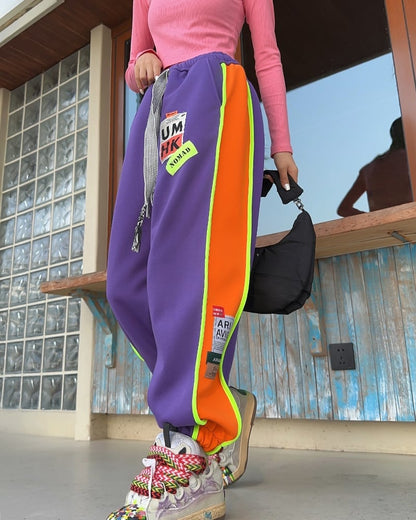 【裏起毛】絶対欲しい ファッション 個性派 スポーツパンツE-5847