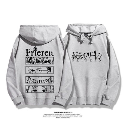 【裹起毛】 葬送のフリーレン キャラクター 早い者勝ち 元気いっぱい 超人気 売り切れ必至  憧れ  パーカー-A2008