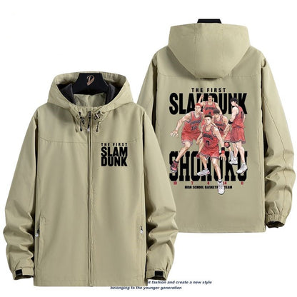 【人気ランキングNO.5】高級感撥水加工 全5色マウンテンパーカー-A1543