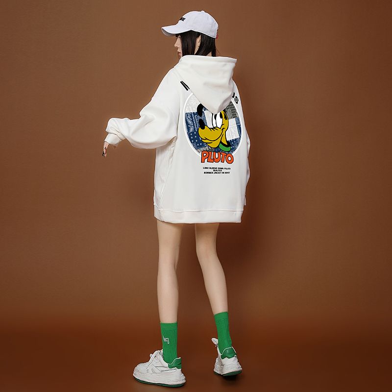 絶対欲しい カジュアル ルーズ ロゴゆったりフード付きパーカ全2色 - A771