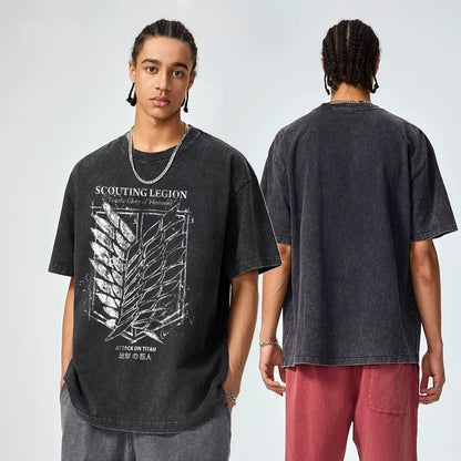 男女兼用 ファッション 高品質 Tシャツ E-13338