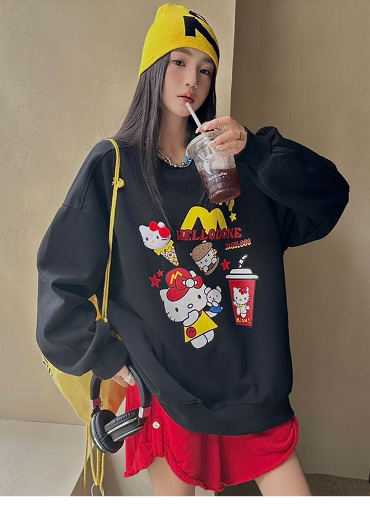 人気上昇中 売り切れ必至 流行新作 目を奪われる カジュアル プリント  全4色  パーカー -A1517