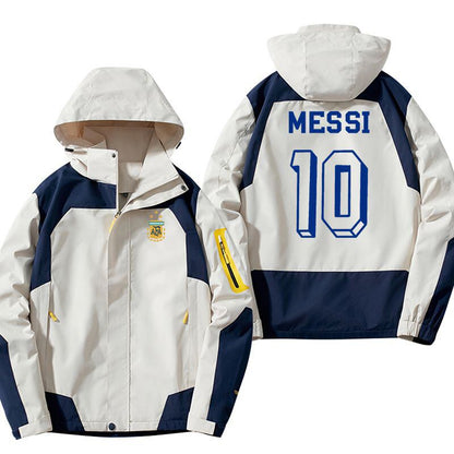 今季マストバイ スタイルアップ 着回し力抜群 切り替え カジュアル 4色選択 パーカーE-9753