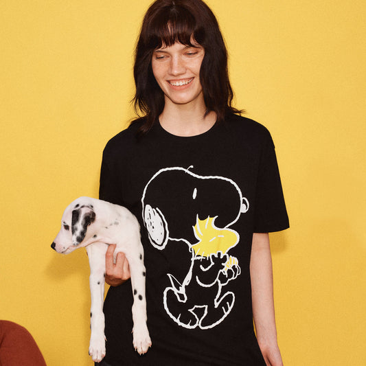 男女兼用 シンプル プリント 半袖 Tシャツ F-13493