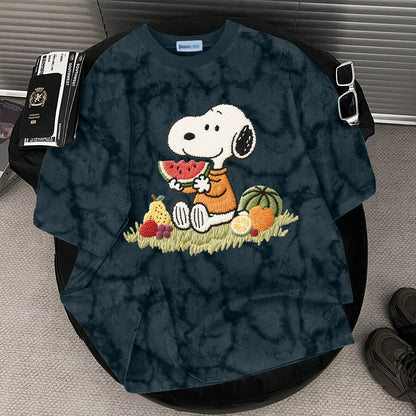 おしゃれ 快適 カジュアル ユニセックス 半袖トップス Tシャツ E-13075