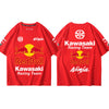 新作 上品 9色選べる レーシングスーツTシャツ半袖  A705