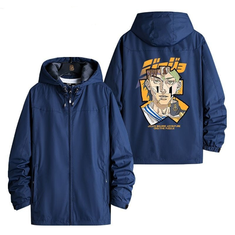 質感のいい撥水加工 全6色　マウンテンパーカー-A1542