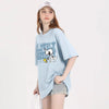 着回し力抜群  着心地良い 目立つ  キュート ファッション 半袖 Tシャツ E-13102