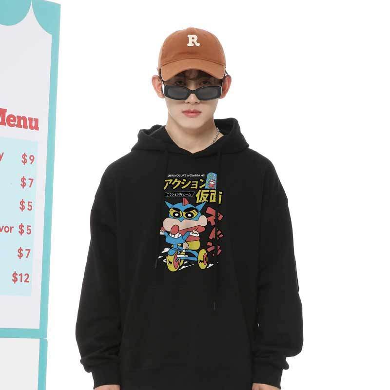 快適トップス デザイン性抜群  カジュアル プリント 3色 5種選択可 パーカー -A1486