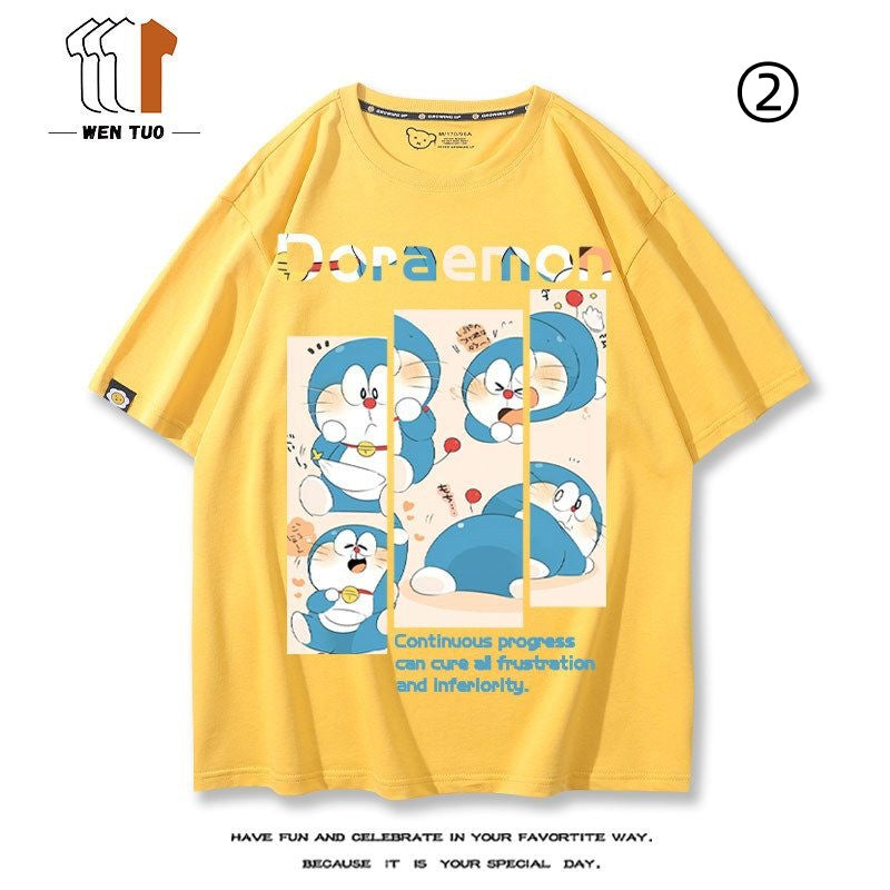 定番シンプル　着回し力抜群　おすすめ プリントロゴ 半袖 Tシャツ-A2535
