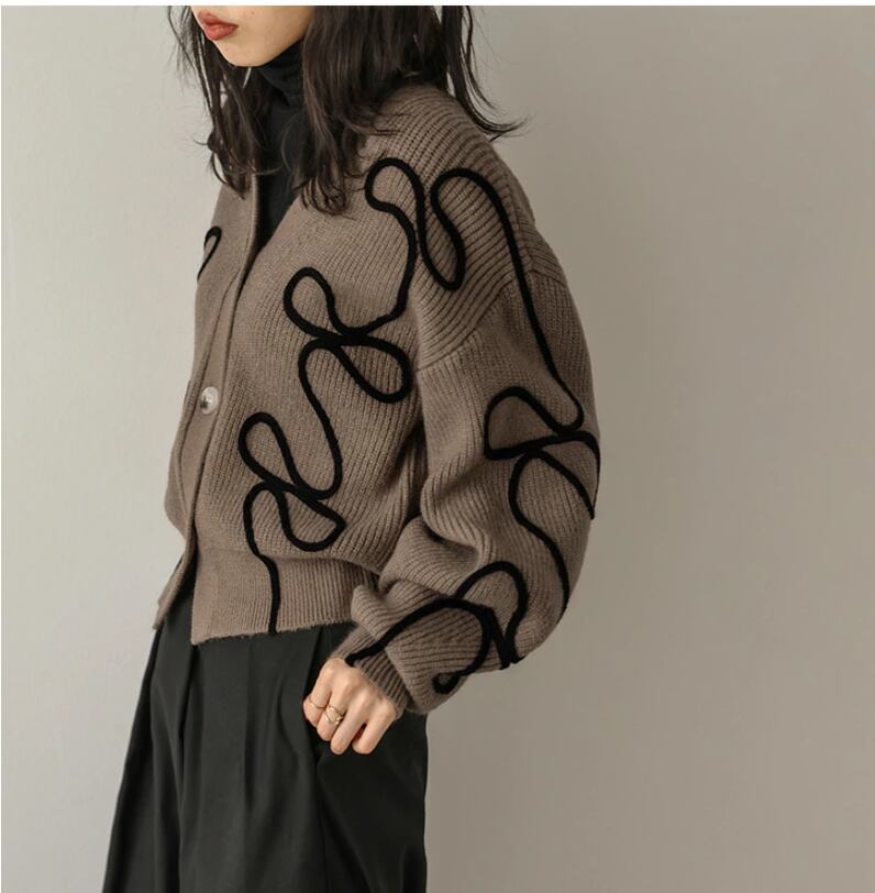 エレガント キュート  柔らかくて優しい印象  カジュアル   3色 スウェット  E-12214