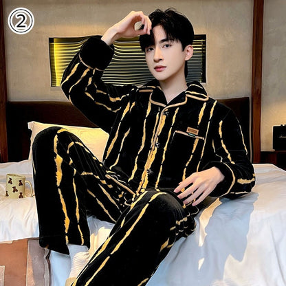 存在感抜群 ファッション トレンドアイテム 肌触り抜群 3種選択 サンゴフリース パジャマ E-9782