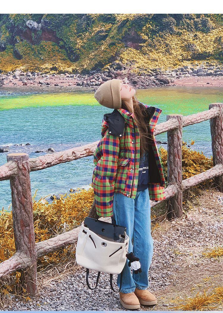 個性派 フード付きジッパーコート スタイルアップ E-10056