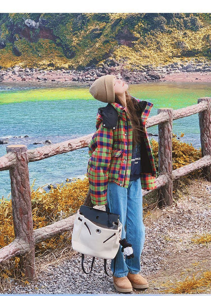 個性派 フード付きジッパーコート スタイルアップ E-10056