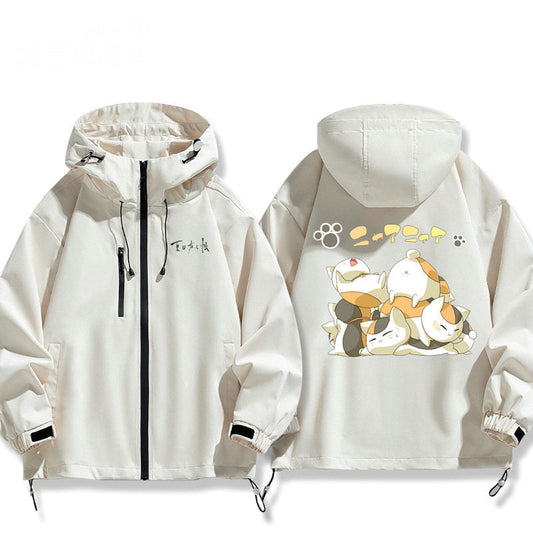 【薄手/厚手】トレンド 秋冬服 防寒 撥水加工 男女兼用 マウンテンパーカー U-13613