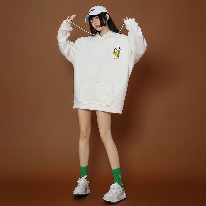 絶対欲しい カジュアル ルーズ ロゴゆったりフード付きパーカ全2色 - A771