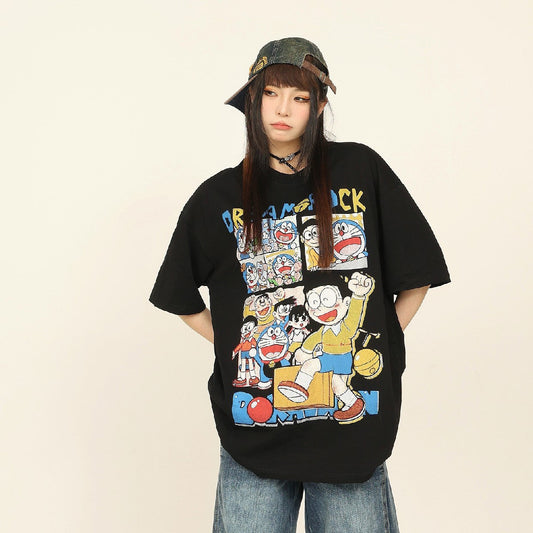 大流行新作 カジュアル シンプル プリント Tシャツ F-13510