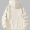 男女兼用 ゆったり ジップアップ フード付き パーカー U-80157