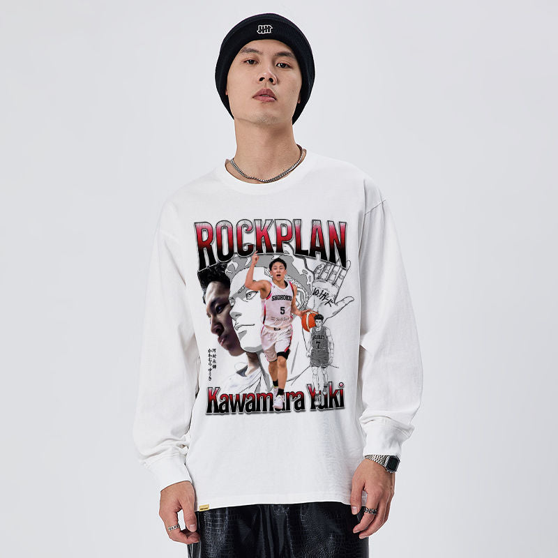 流行新作 目を奪われる  スタイルアップ  カジュアル プリント 3色  パーカー -A1498