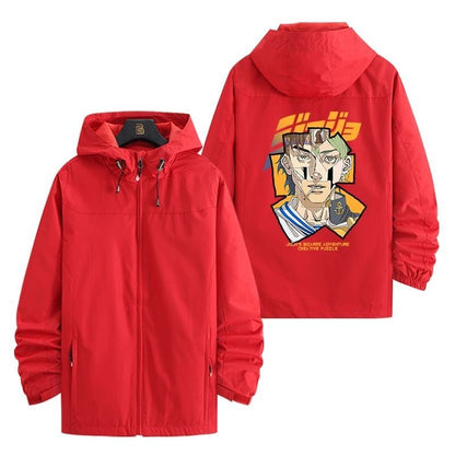 質感のいい撥水加工 全6色　マウンテンパーカー-A1542