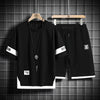 男女兼用 大人気 シンプル Tシャツ & ショーツ セットアップ E-80020