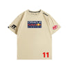 定番シンプル  カジュアル プリント 半袖Tシャツト全9色-A885
