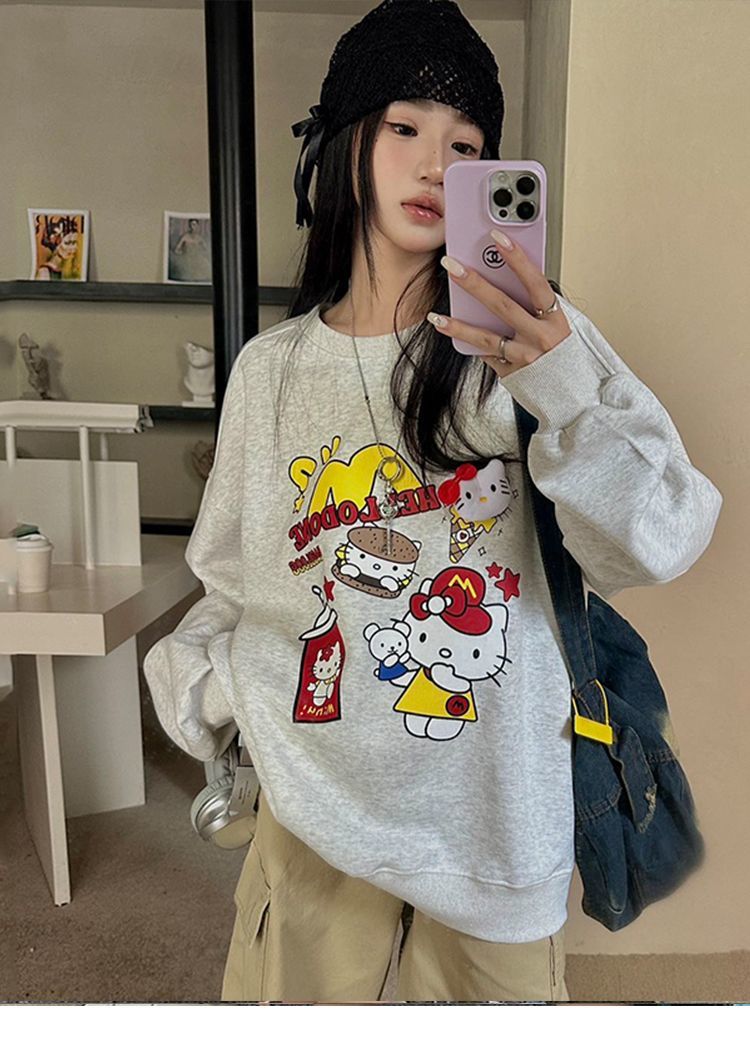 人気上昇中 売り切れ必至 流行新作 目を奪われる カジュアル プリント  全4色  パーカー -A1517