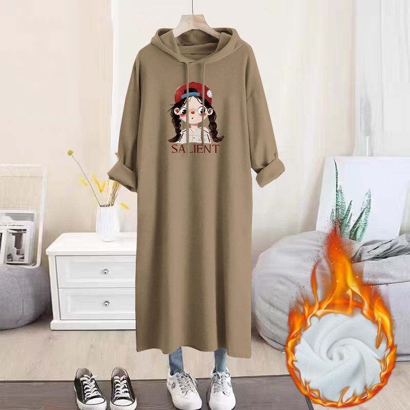 【裹起毛】ファッション 6色 プラスベルベット 長袖 ニット セーター E-10274