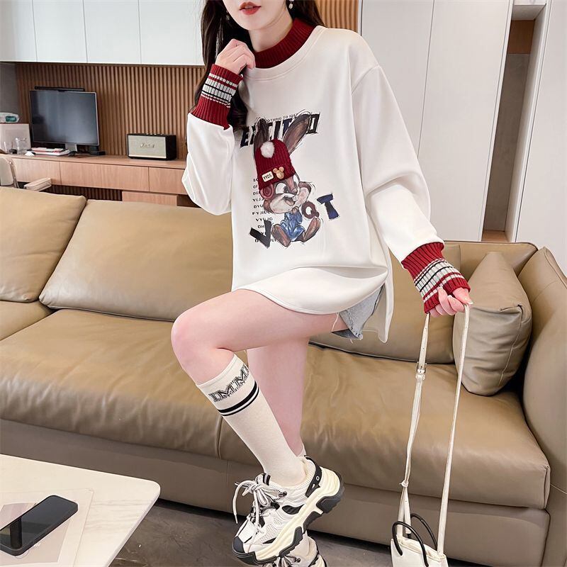 絶対欲しい 着心地良い デザイン カジュアル スウェットE-10813