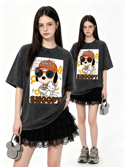 人気アイテム プリント カジュアル Tシャツ E-13469