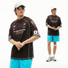 おしゃれ度高め スポーツ メンズ プリント 半袖 カジュアル Tシャツ F-13514