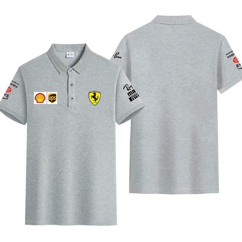 数量限定 6色選べる レーシングスーツ半袖Tシャツ-A703